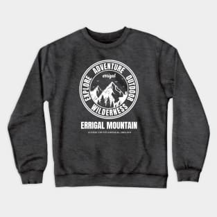 Errigal Mountain, Ireland Mountains Crewneck Sweatshirt